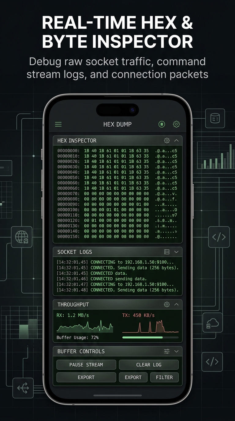 Hex Inspector Byte Debugger